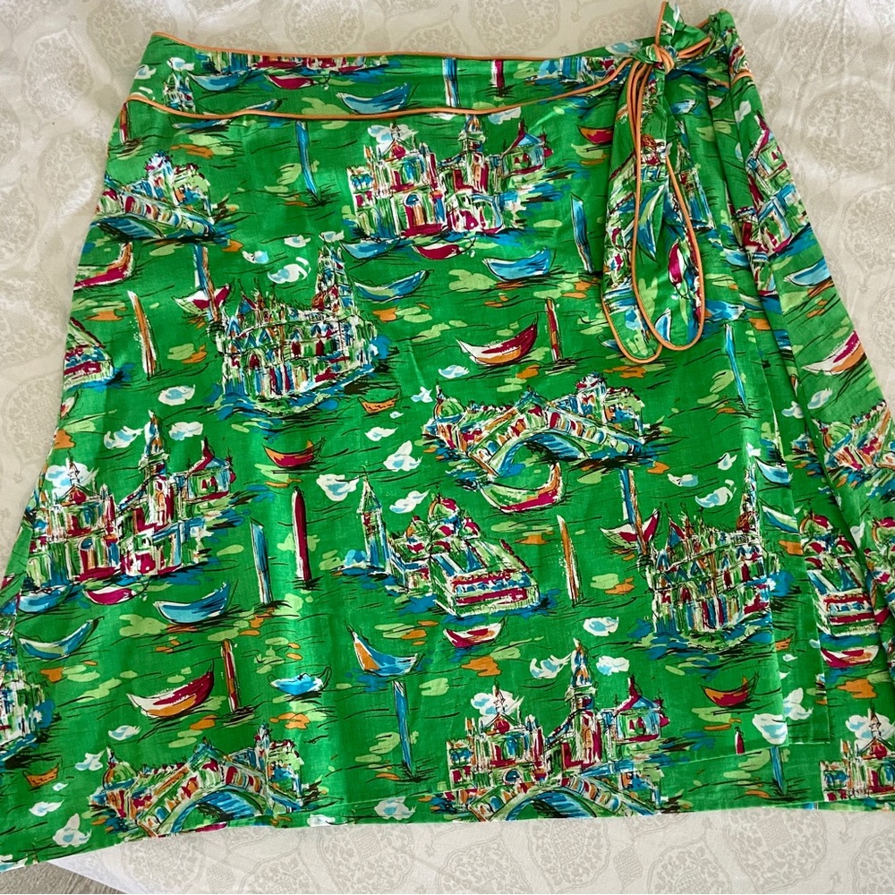 NINE & Co. WEEKEND by Nine West; Wrap Skirt; size 16